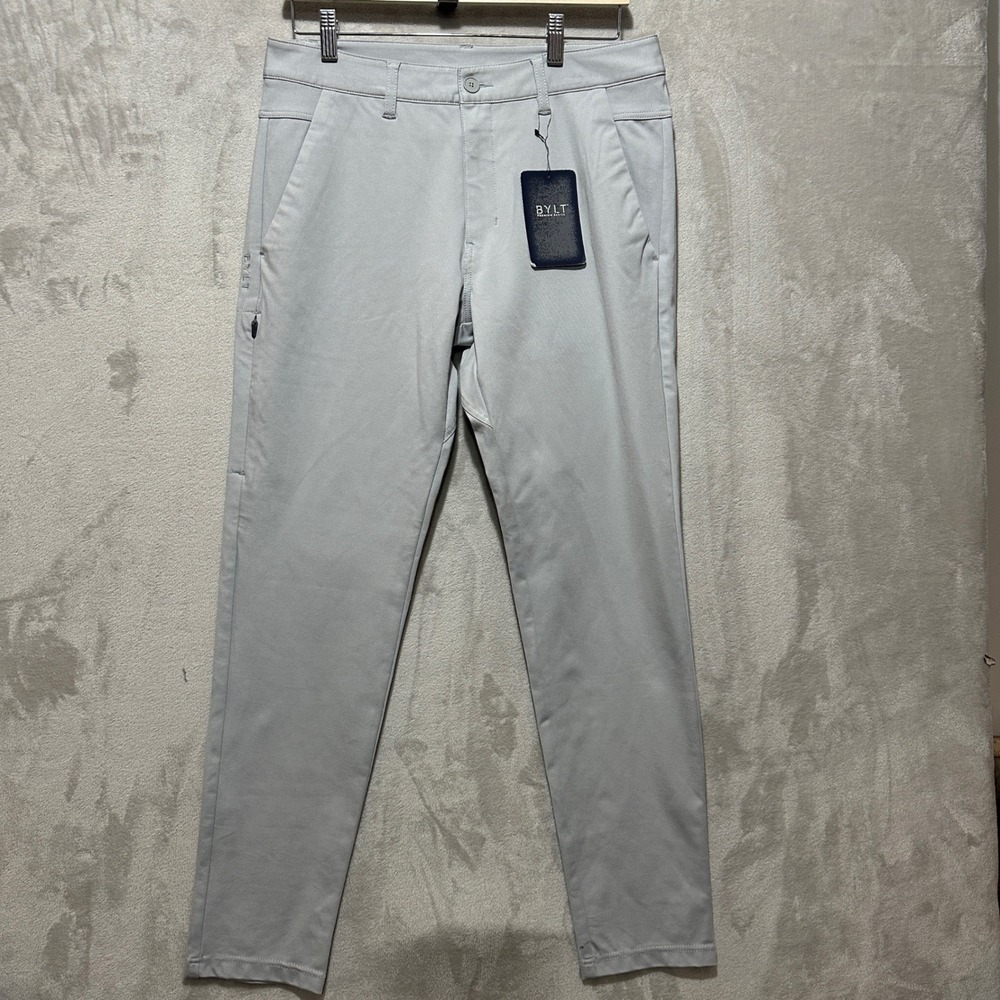 BYLT Everyday Pant 2.0 Mens Medium Stone Gray Performance EDAY2_PANT_STG_M